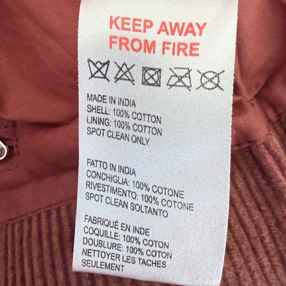 Urban Outfitters Cognac Corduroy Tote Bag - Picture 6 of 7